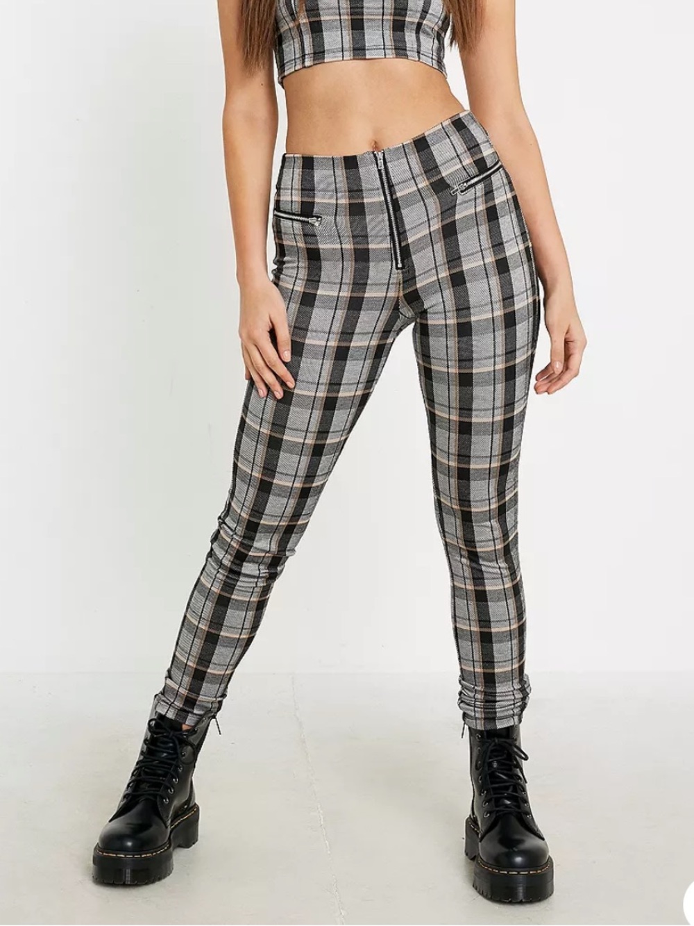 Tiger Mist Take On Me Check Leggings